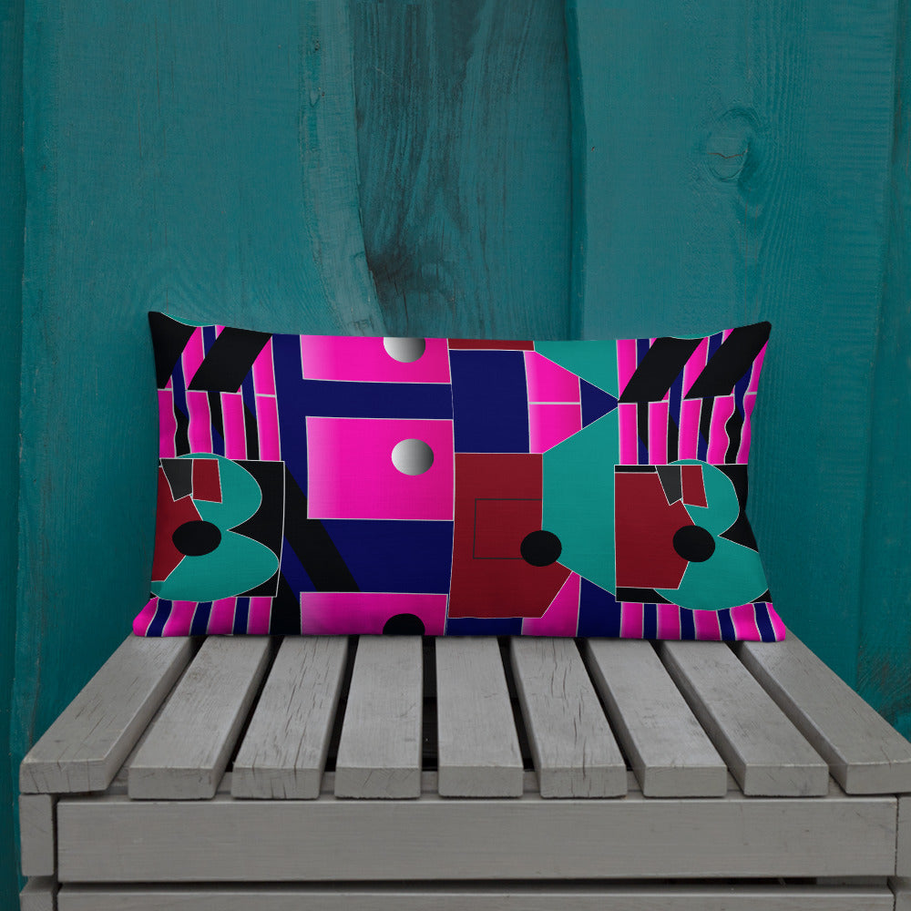 Gallery Print Premium Pillows - Plum