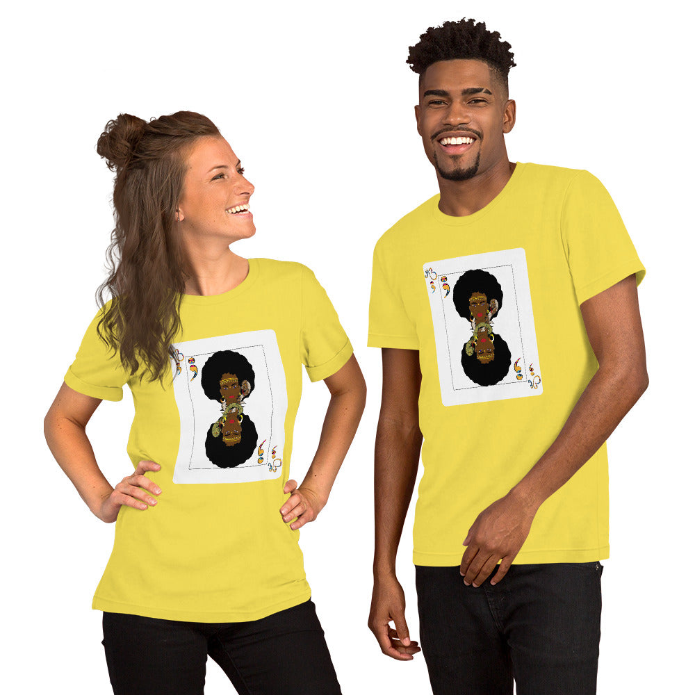 AfriBix Warrior Playing Card Unisex T-Shirt