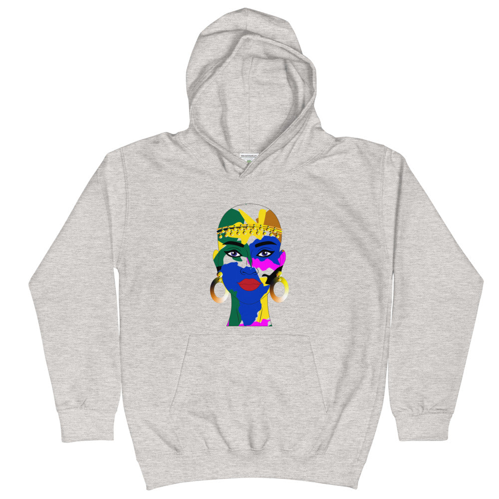 AfriBix Warrior Unisex Kids Sweatshirt Hoodie