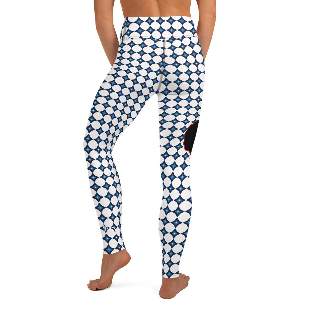 Starz Print Leggings - Snow