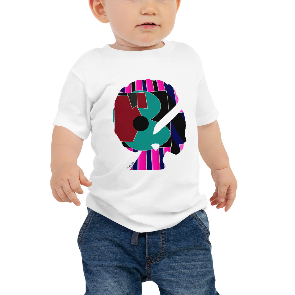 AfriBix Gallery Print Baby Jersey Short Sleeve Tee