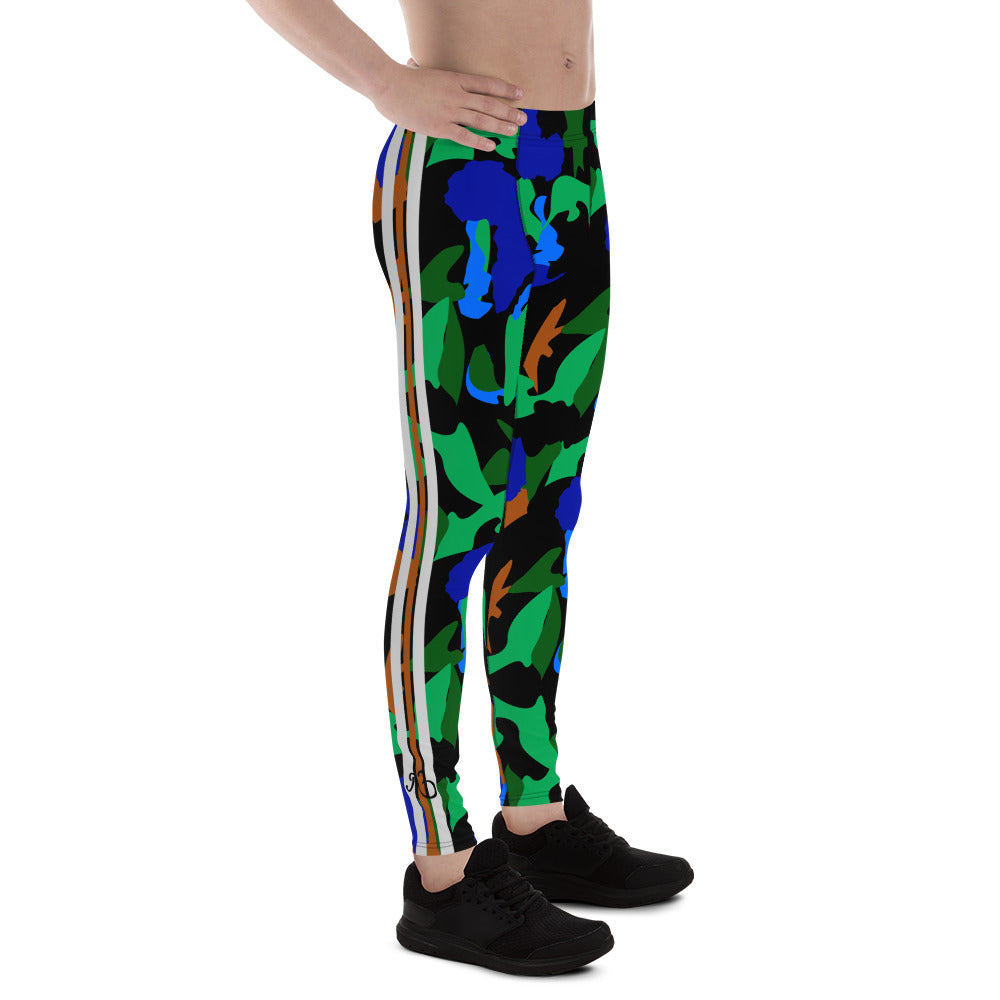 AfriBix Camo Noir Men's Leggings