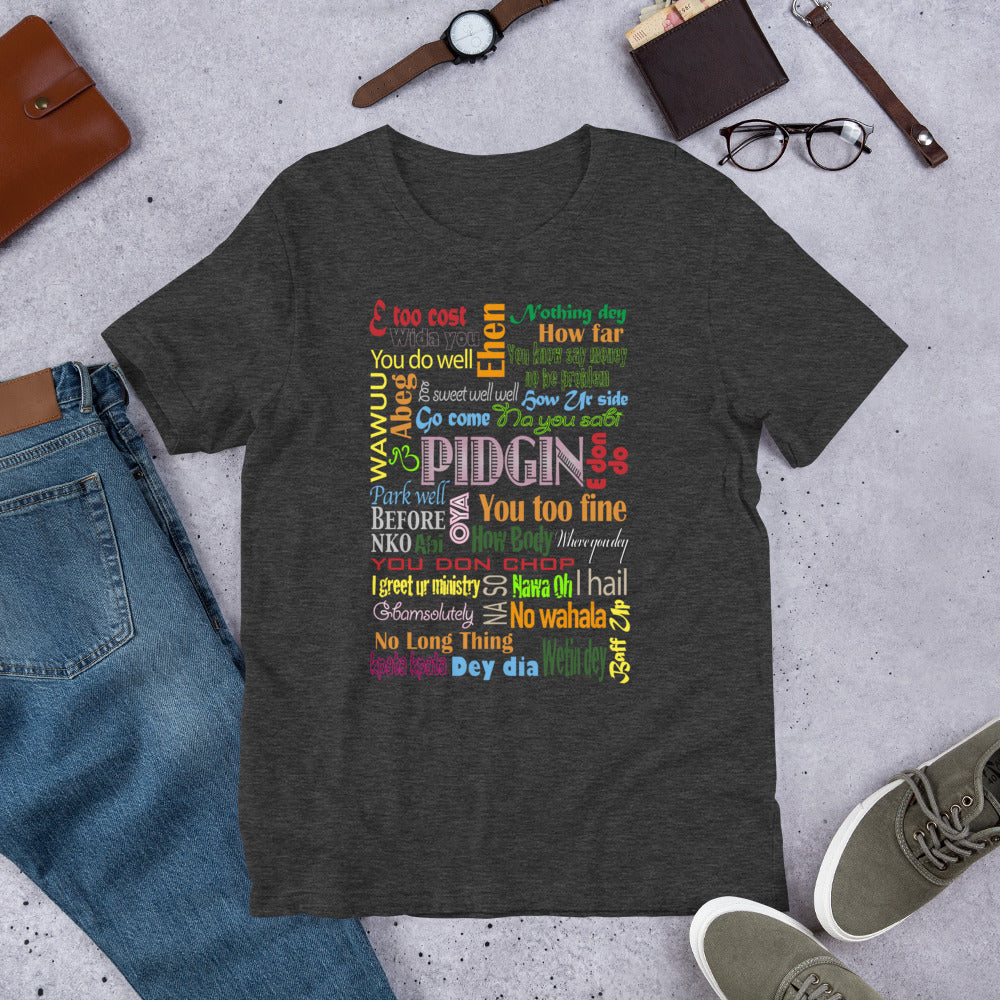 AfriBix Pidgin Print Unisex T-Shirt