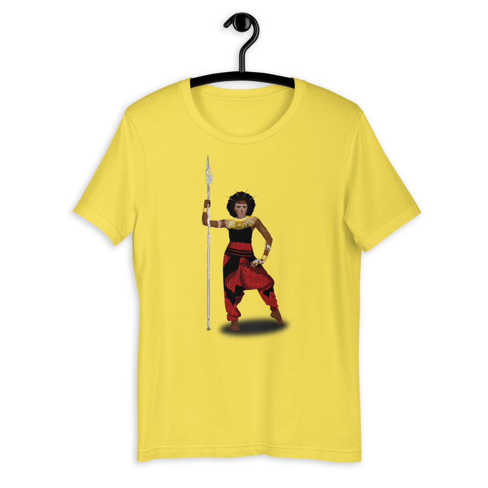 AfriBix Warrior African Queen Short-Sleeve Unisex T-Shirt