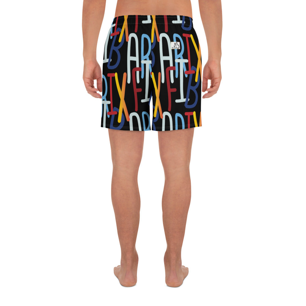 AfriBix Print Men's Athletic Shorts