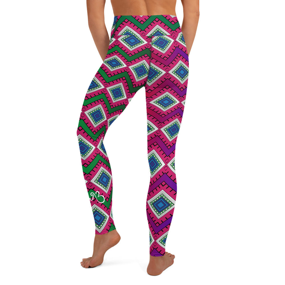 Quadrangle Print Leggings