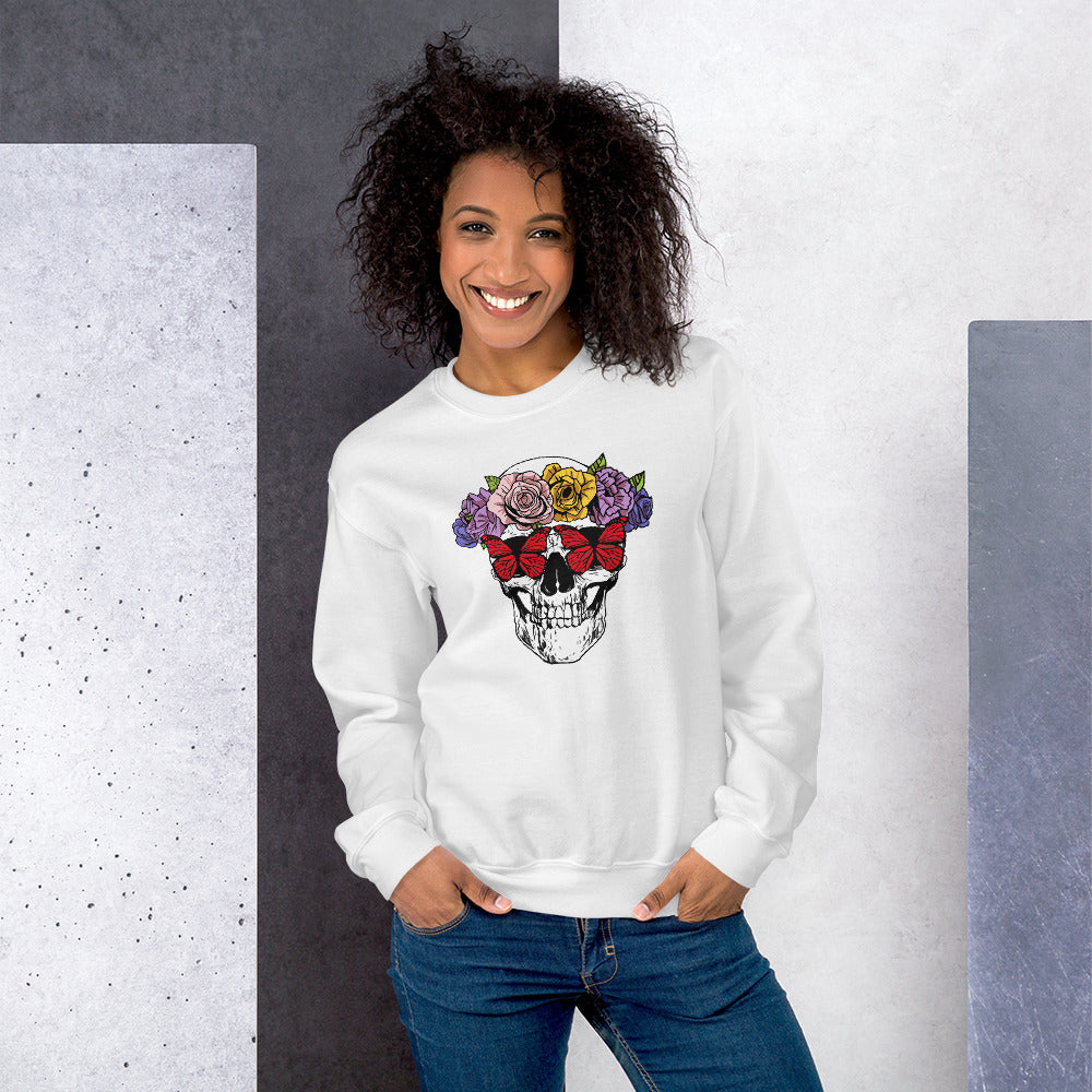 Garden of Skulls Unisex Long sleeve Sweatshirt