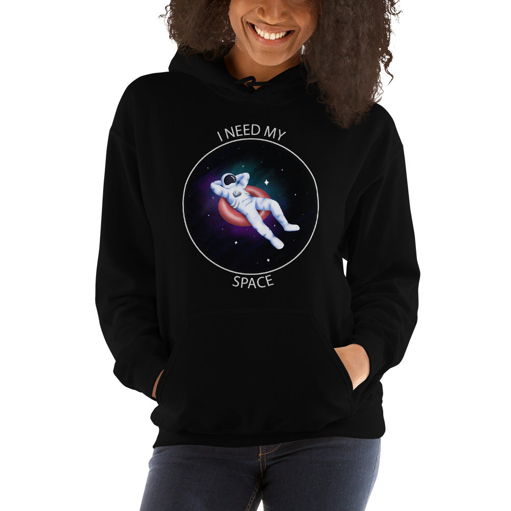 'I Need My Space' Astronaut Comfortable Unisex Hoodie