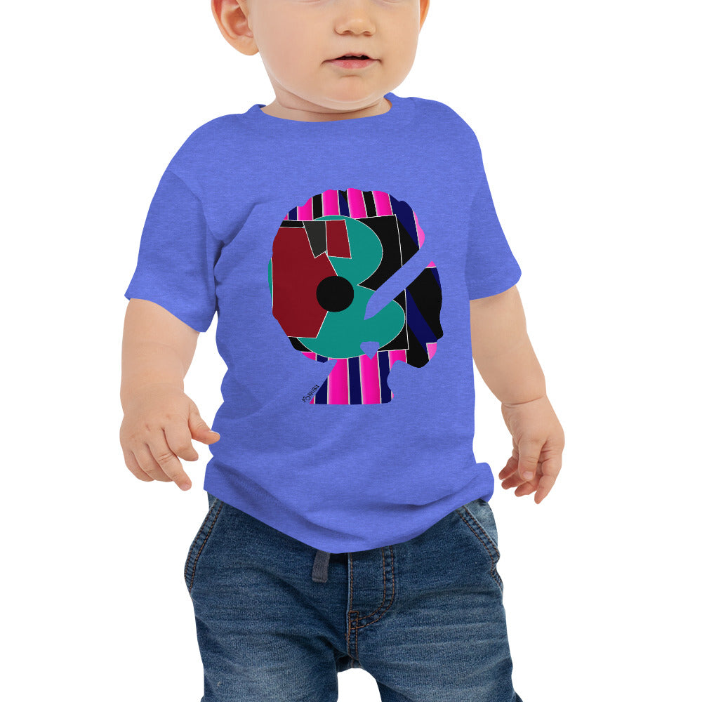 AfriBix Gallery Print Baby Jersey Short Sleeve Tee