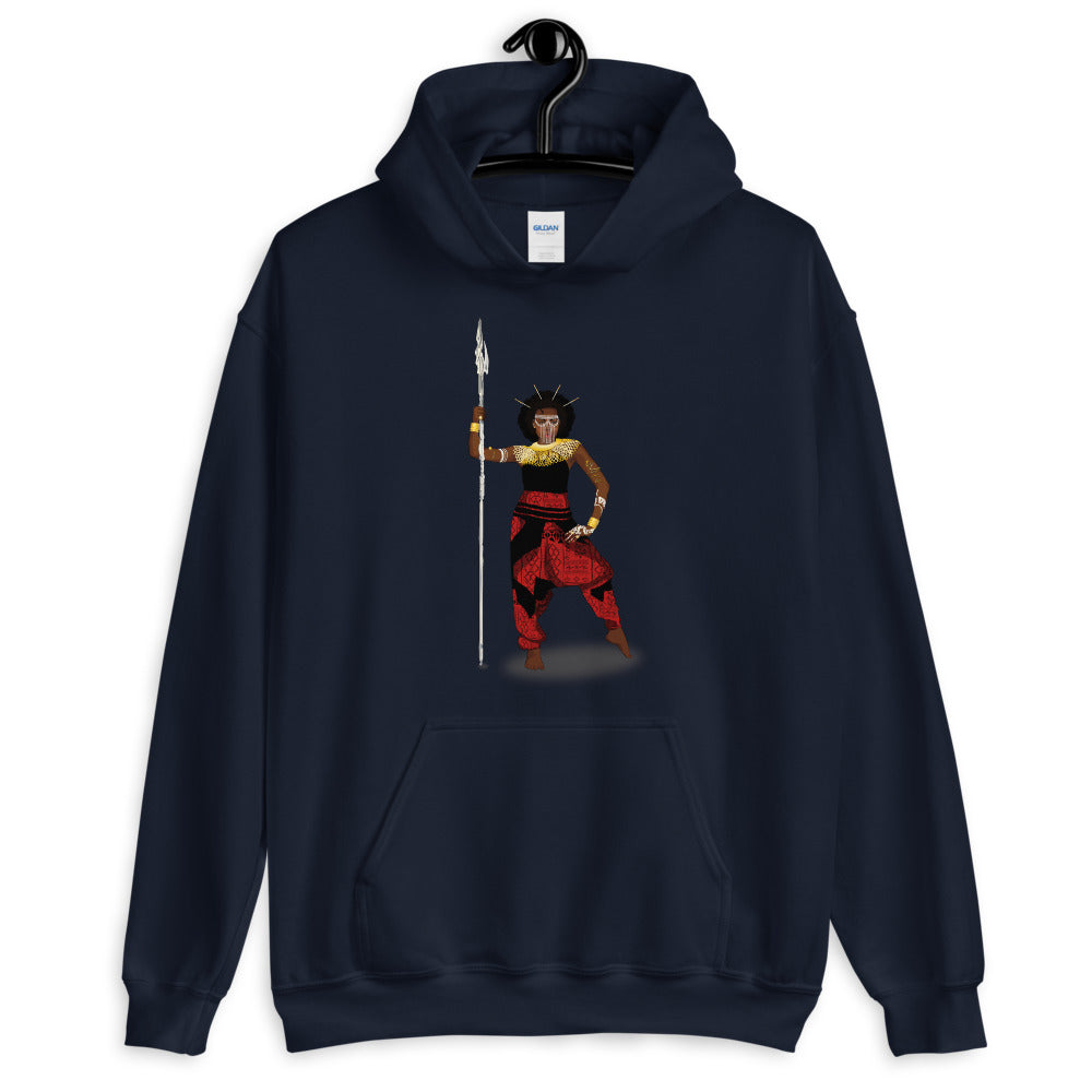 AfriBix Warrior African Queen Comfortable Unisex Hoodie