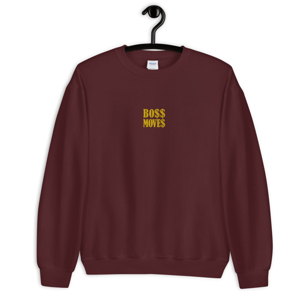 Boss Moves Embroidery Unisex Sweatshirt