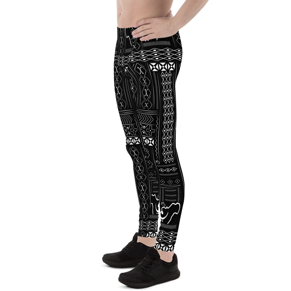 Tribal Noir Men's Leggings