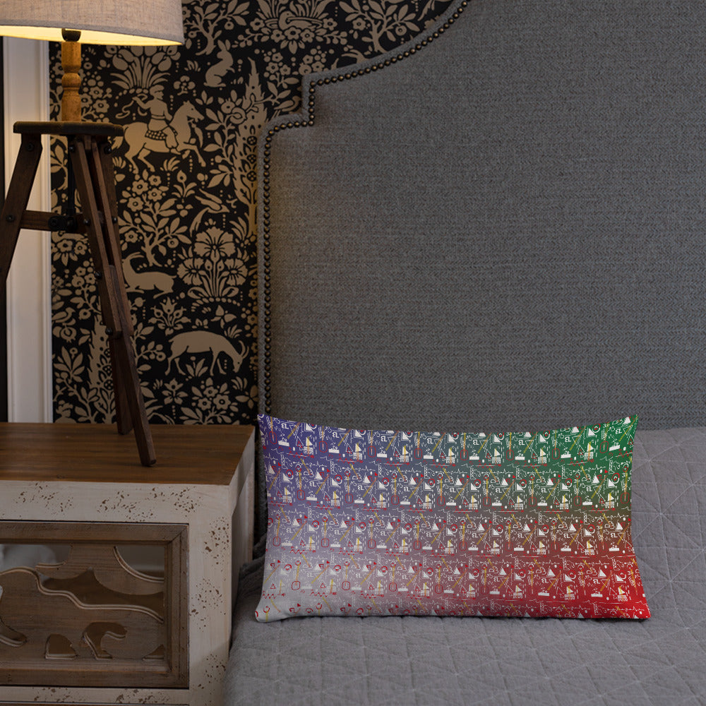 AfriBix Linear Print Galaxy Premium Pillows
