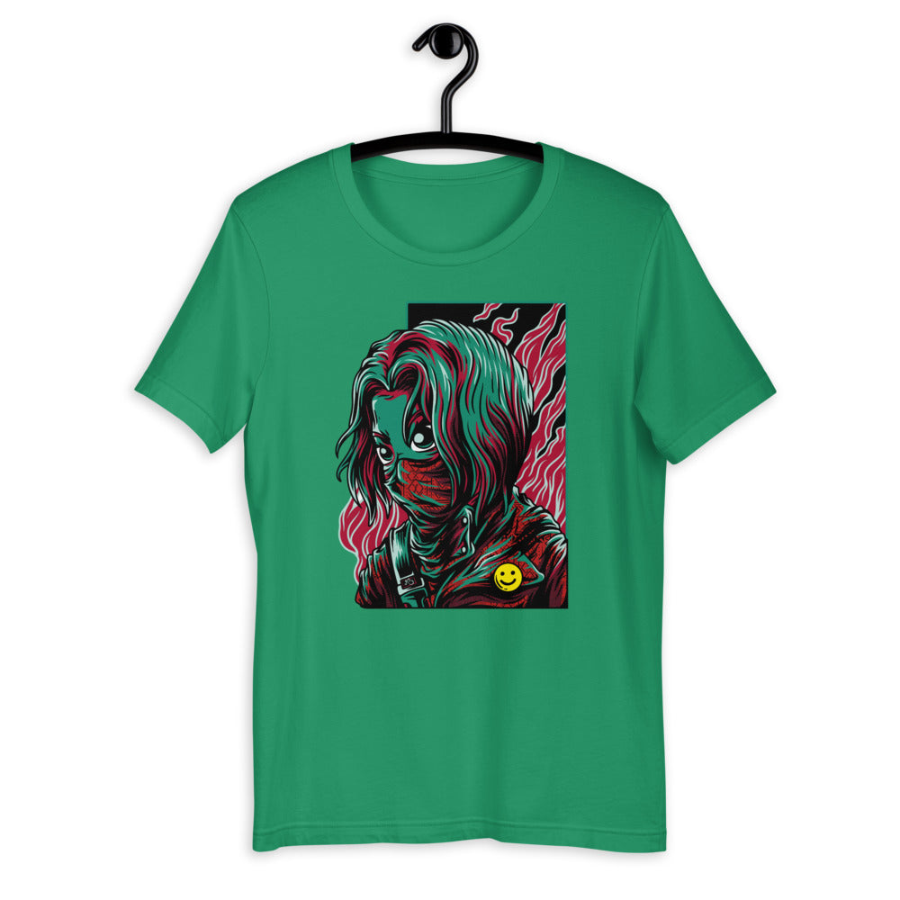 'Normalise This' Mask Graphic Short-Sleeve Unisex T-Shirt