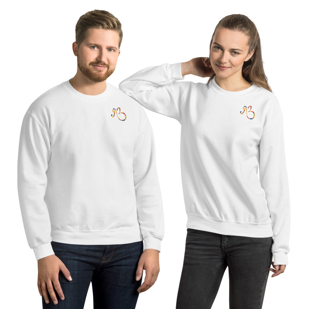 AfriBix Classic Unisex Crew Neck Long Sleeve Pullover Sweatshirt