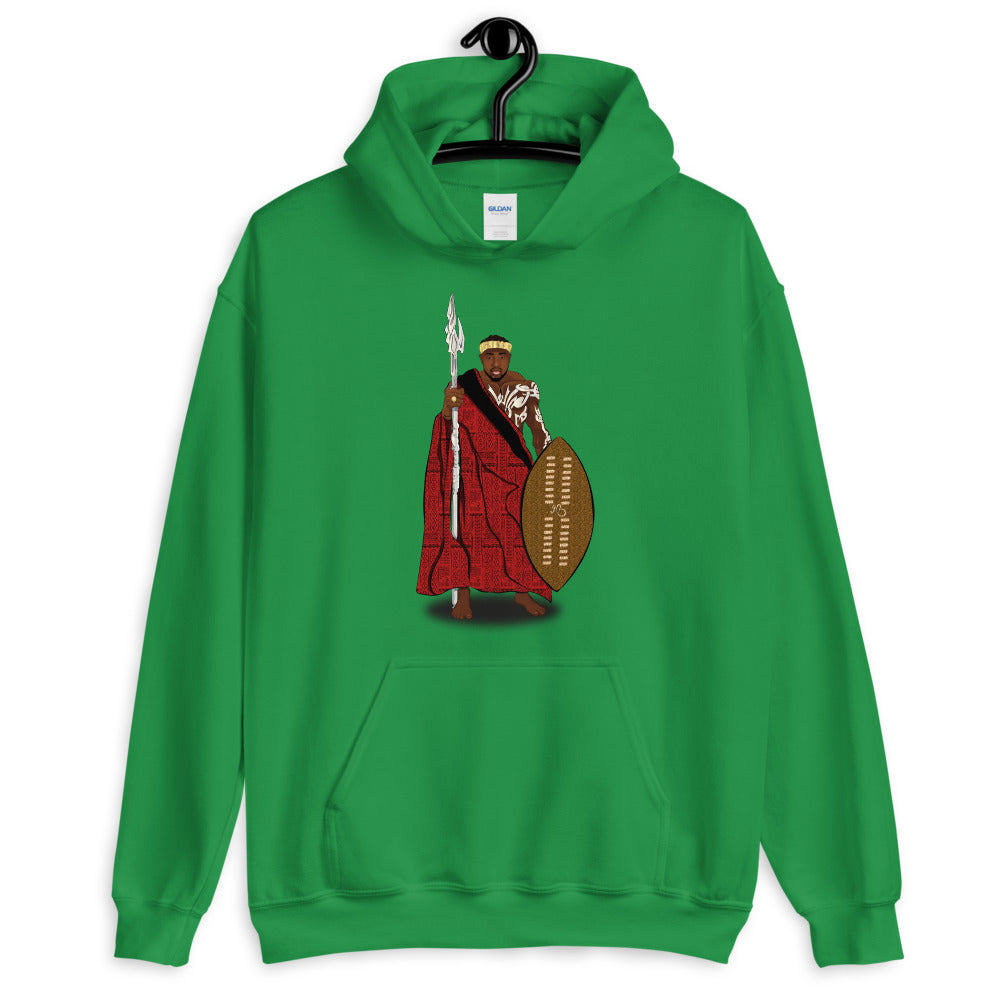 AfriBix Warrior African King Comfortable Unisex Hoodie
