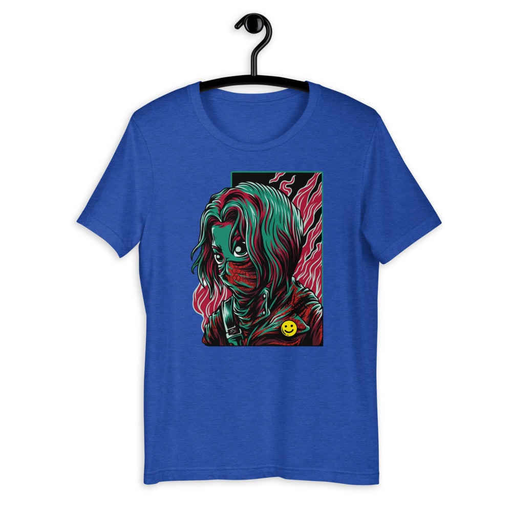 'Normalise This' Mask Graphic Short-Sleeve Unisex T-Shirt