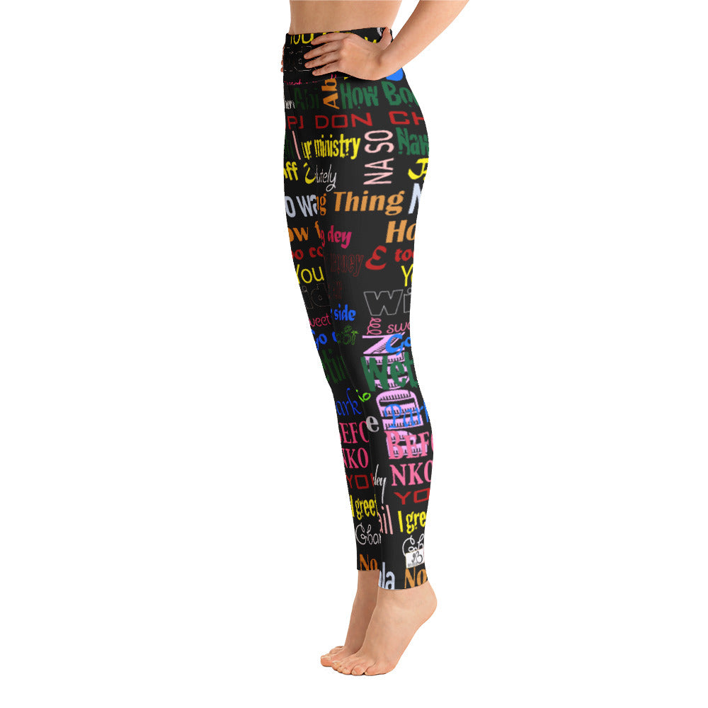 Pidgin Print Leggings