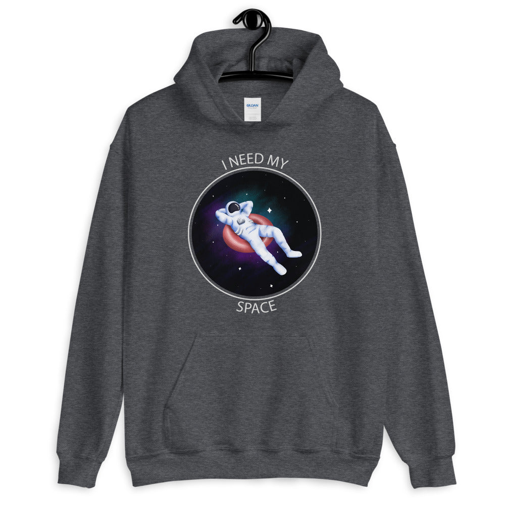 'I Need My Space' Astronaut Comfortable Unisex Hoodie