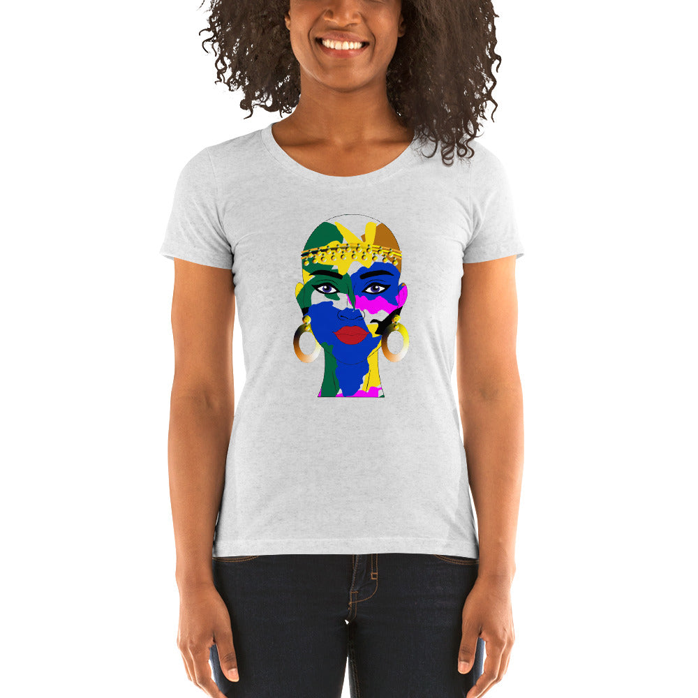 AfriBix Warrior Camo Ladies' T-shirt