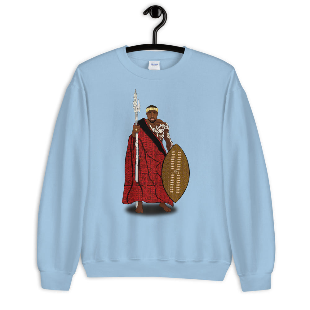 AfriBix Warrior African King Comfortable Unisex Sweatshirt