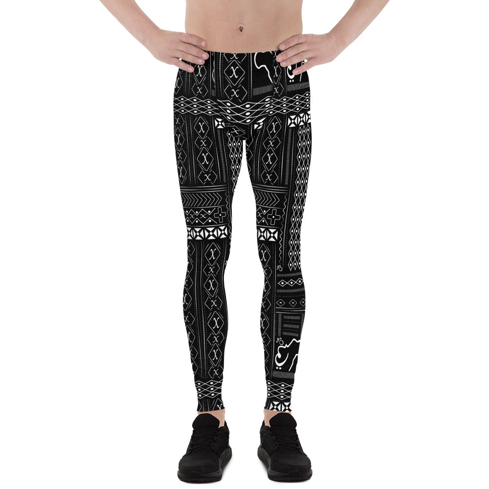 Tribal Noir Men's Leggings