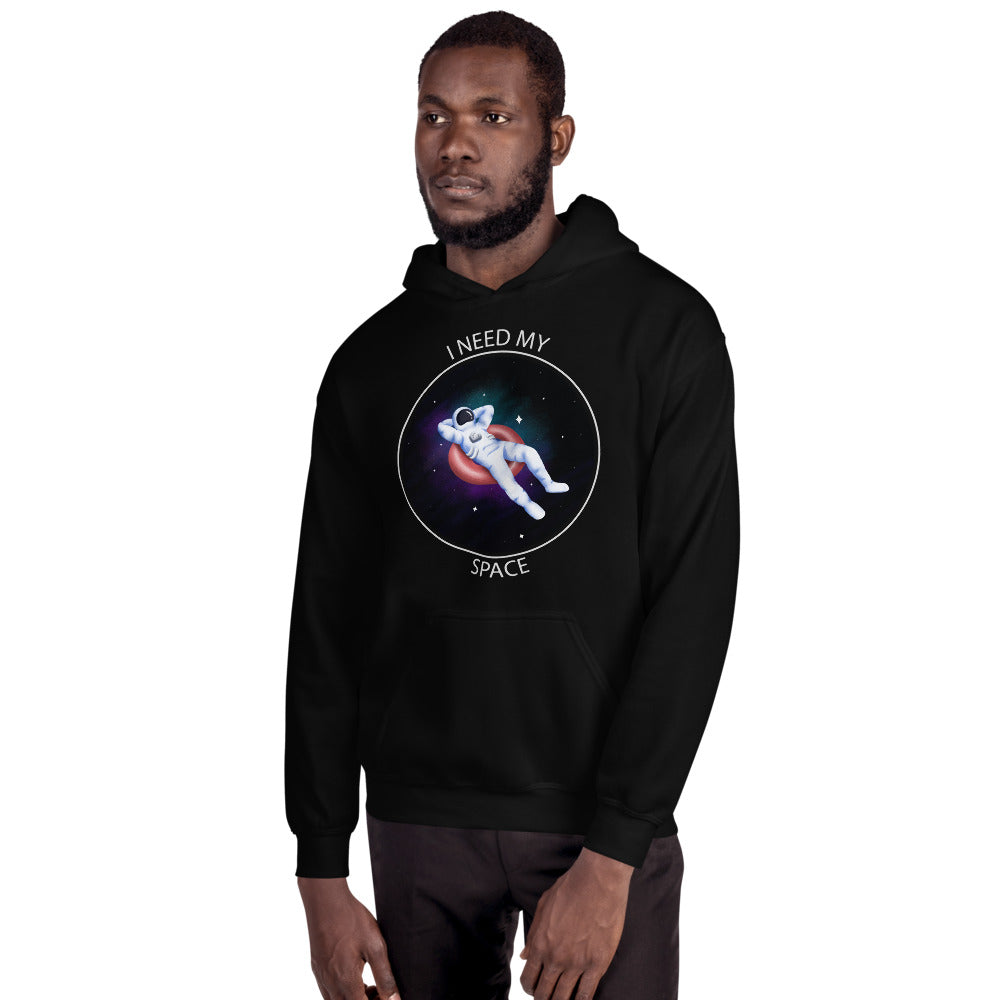 'I Need My Space' Astronaut Comfortable Unisex Hoodie