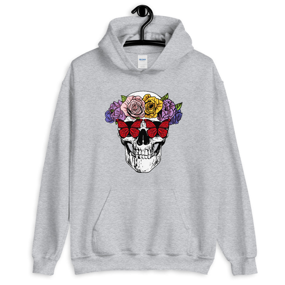 Garden of Skulls Graphic Comfortable Unisex Hoodie