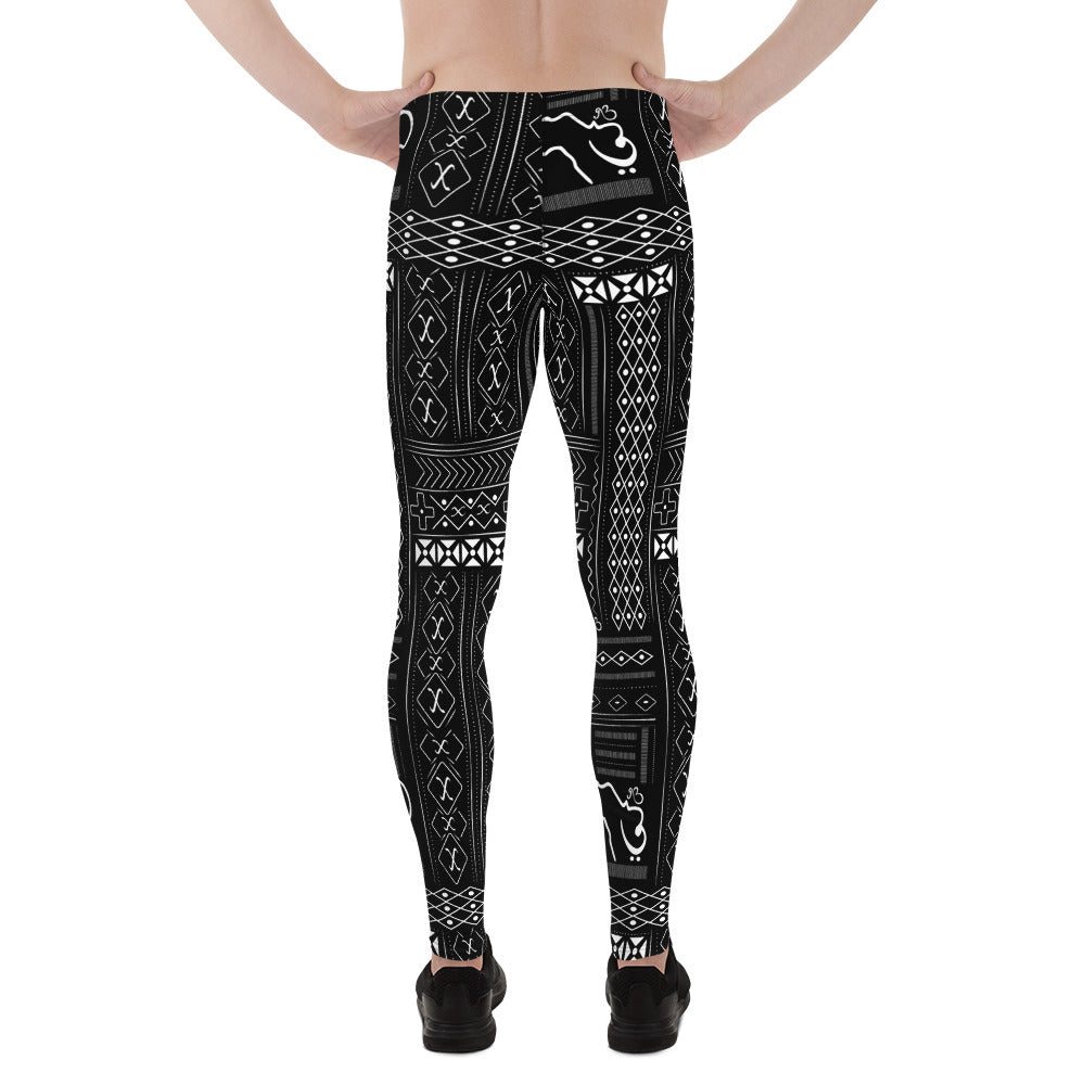 Tribal Noir Men's Leggings