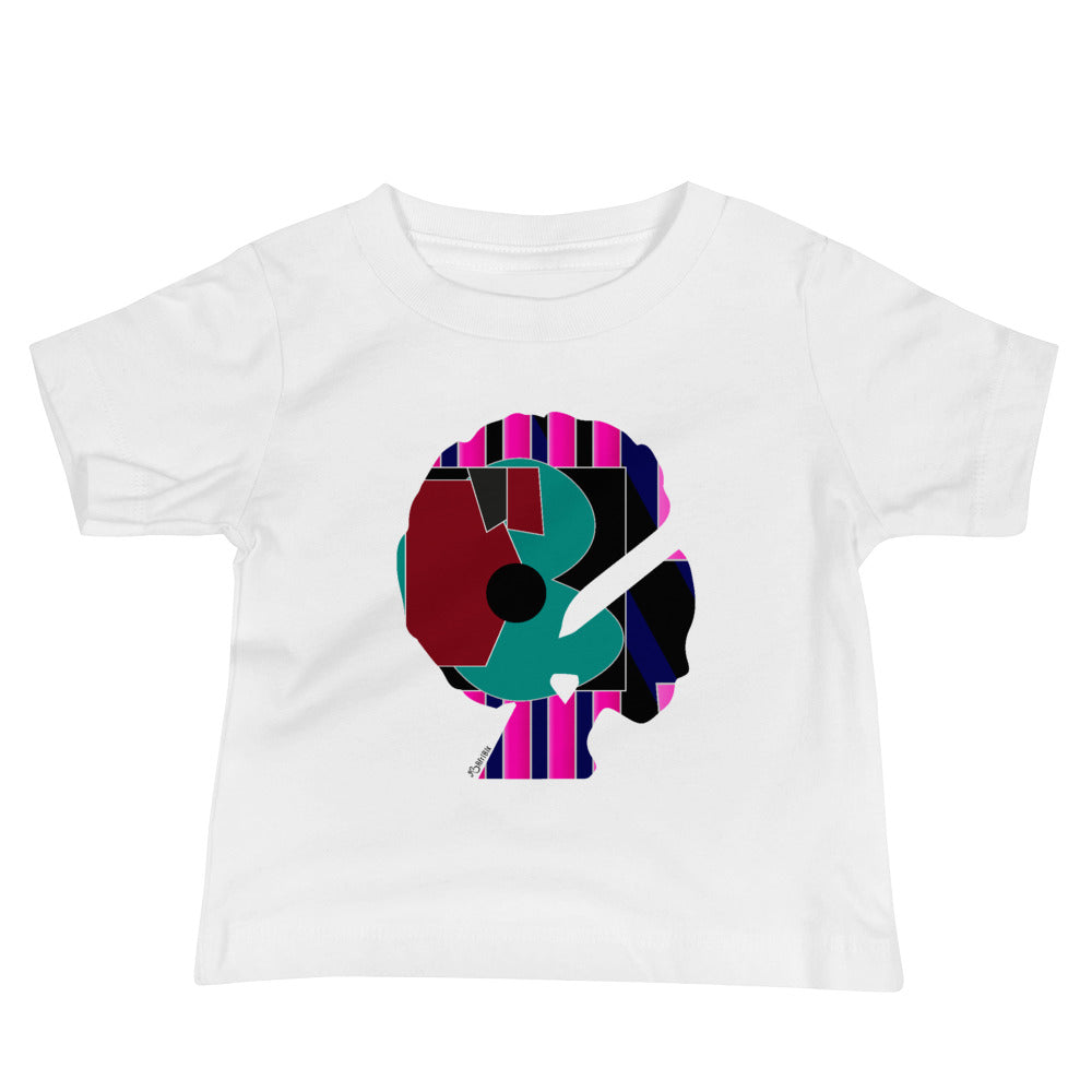 AfriBix Gallery Print Baby Jersey Short Sleeve Tee