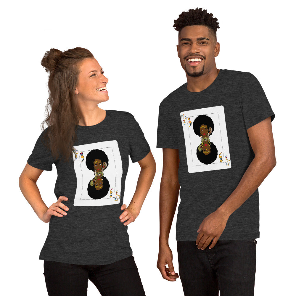 AfriBix Warrior Playing Card Unisex T-Shirt