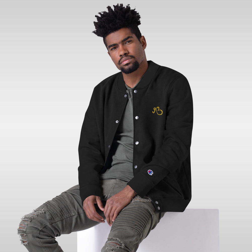 AfriBix Classic Embroidered Champion Bomber Jacket