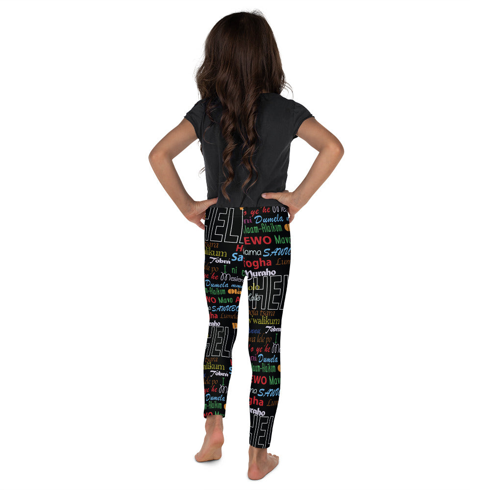 Hello Print Kid's Leggings