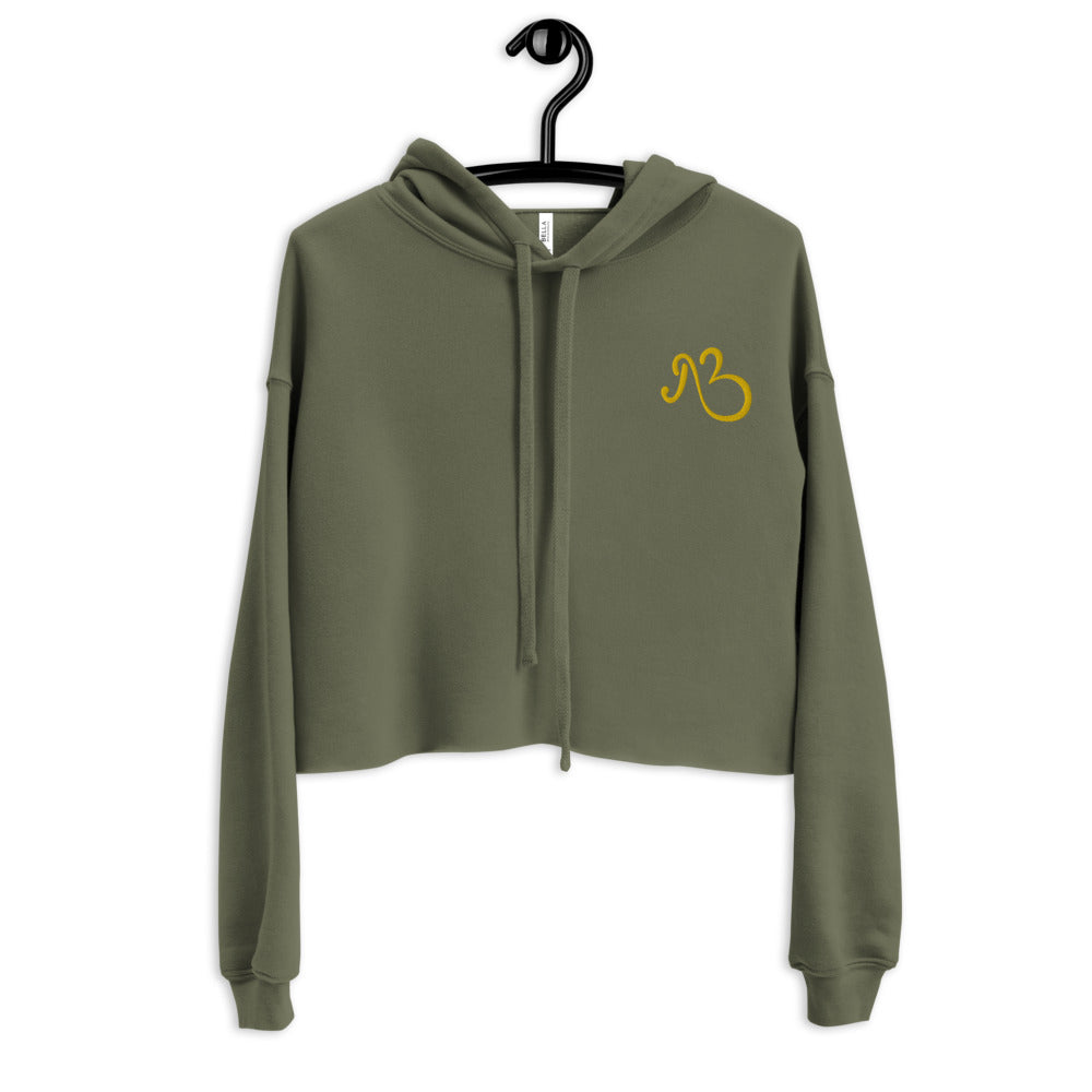 AfriBix Classic Crop Hoodie