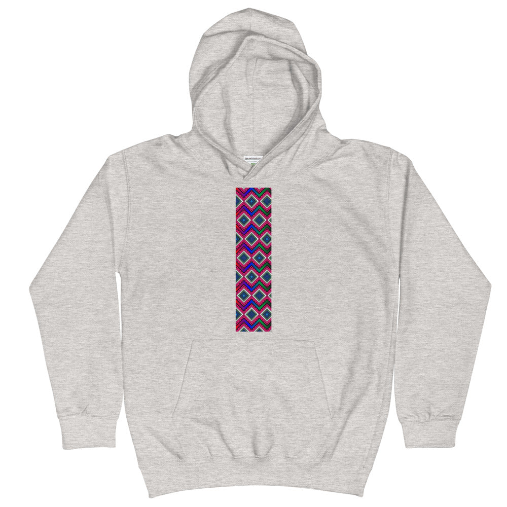 AfriBix Quad Print Unisex Kids Sweatshirt Hoodie