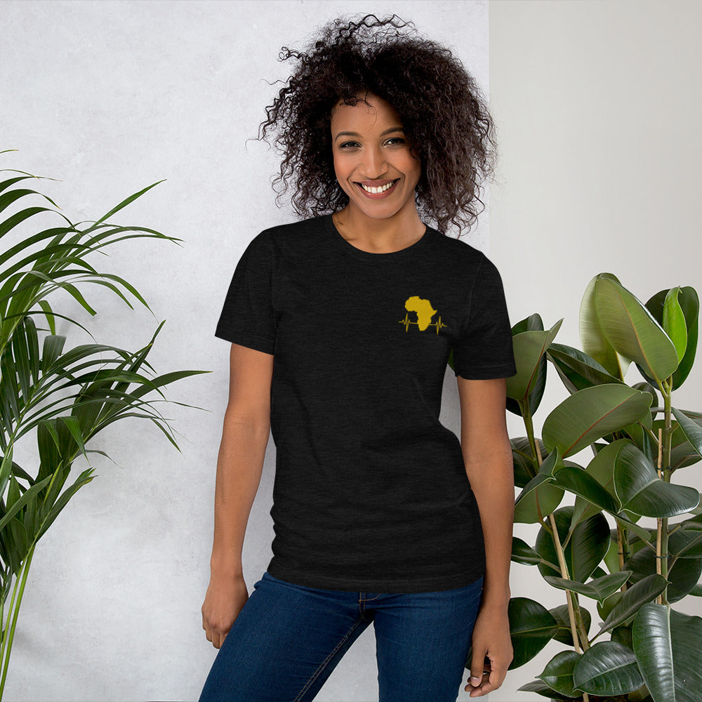 AfriBix Heartbeat of Africa Short-Sleeve Unisex T-Shirt