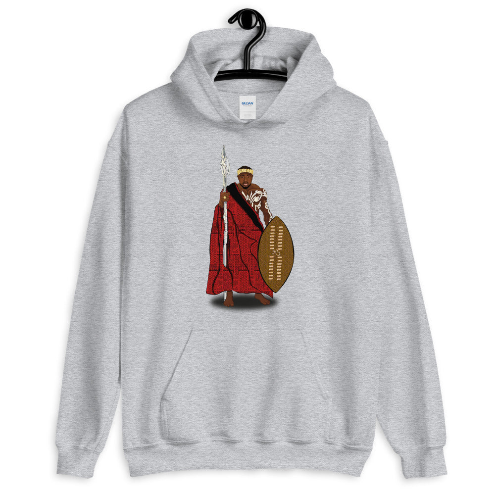 AfriBix Warrior African King Comfortable Unisex Hoodie