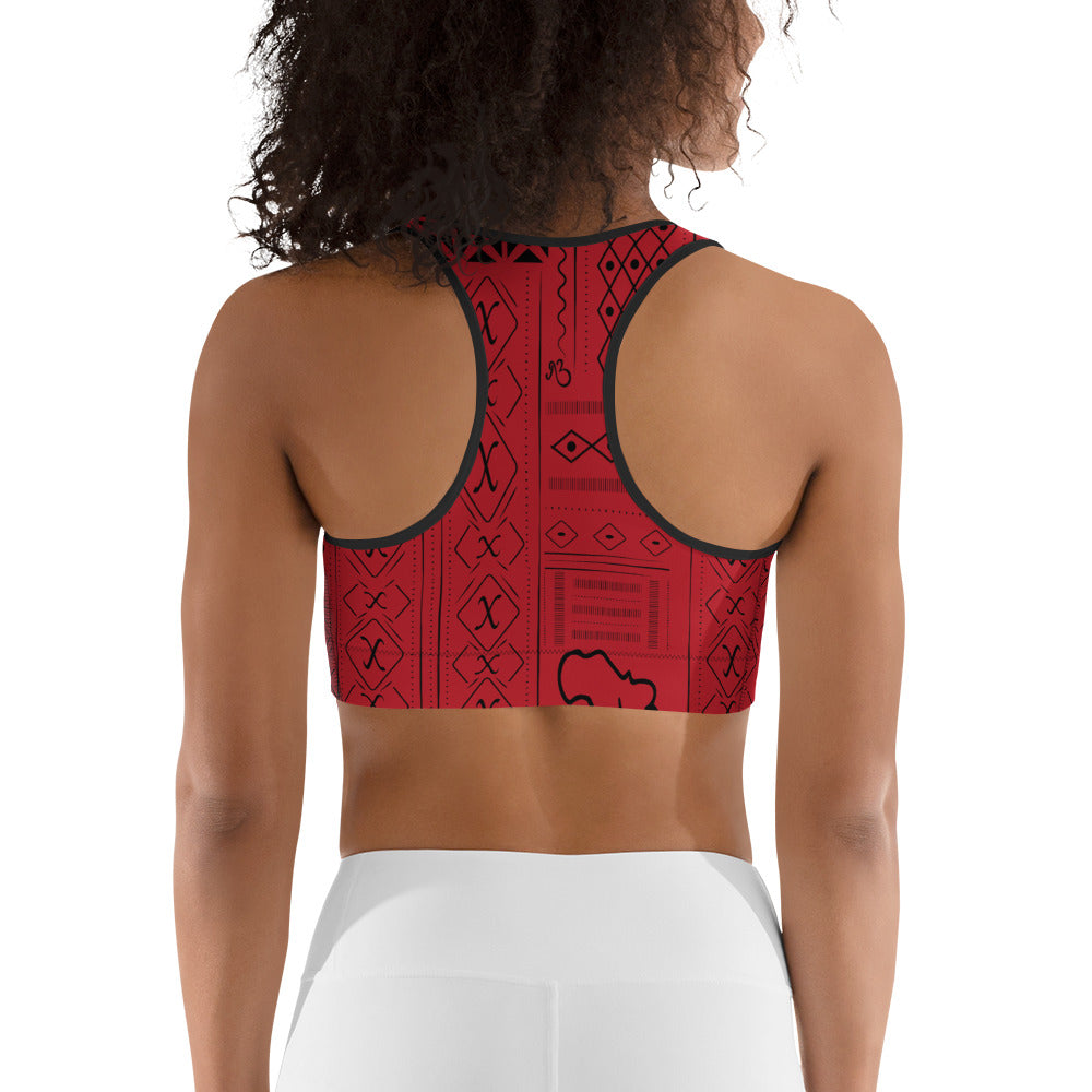 Tribal Print Sports bra