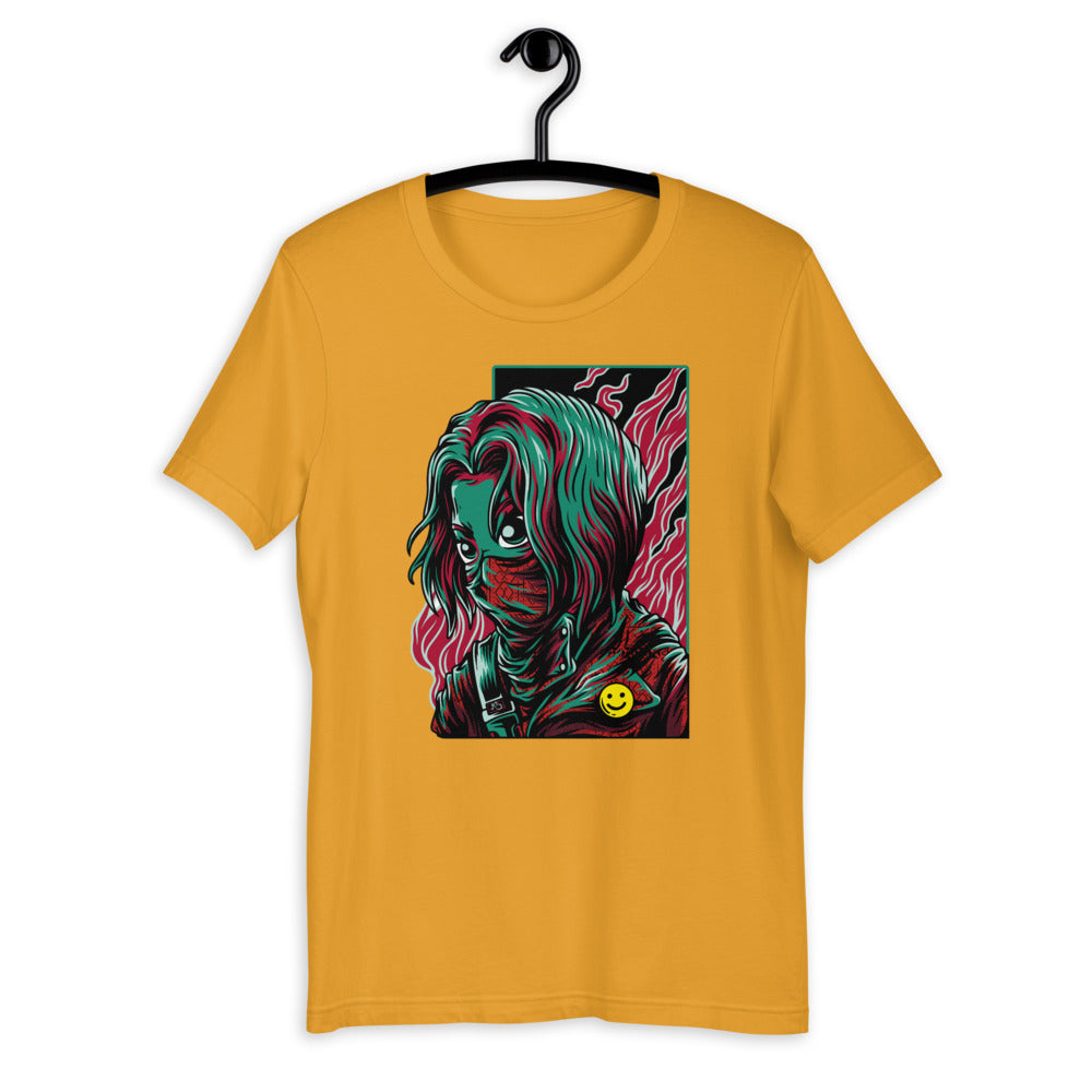 'Normalise This' Mask Graphic Short-Sleeve Unisex T-Shirt