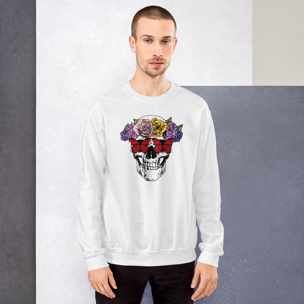 Garden of Skulls Unisex Long sleeve Sweatshirt