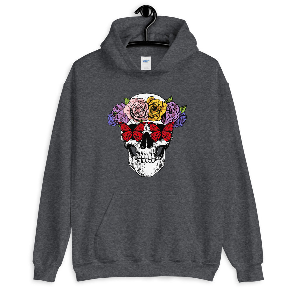 Garden of Skulls Graphic Comfortable Unisex Hoodie