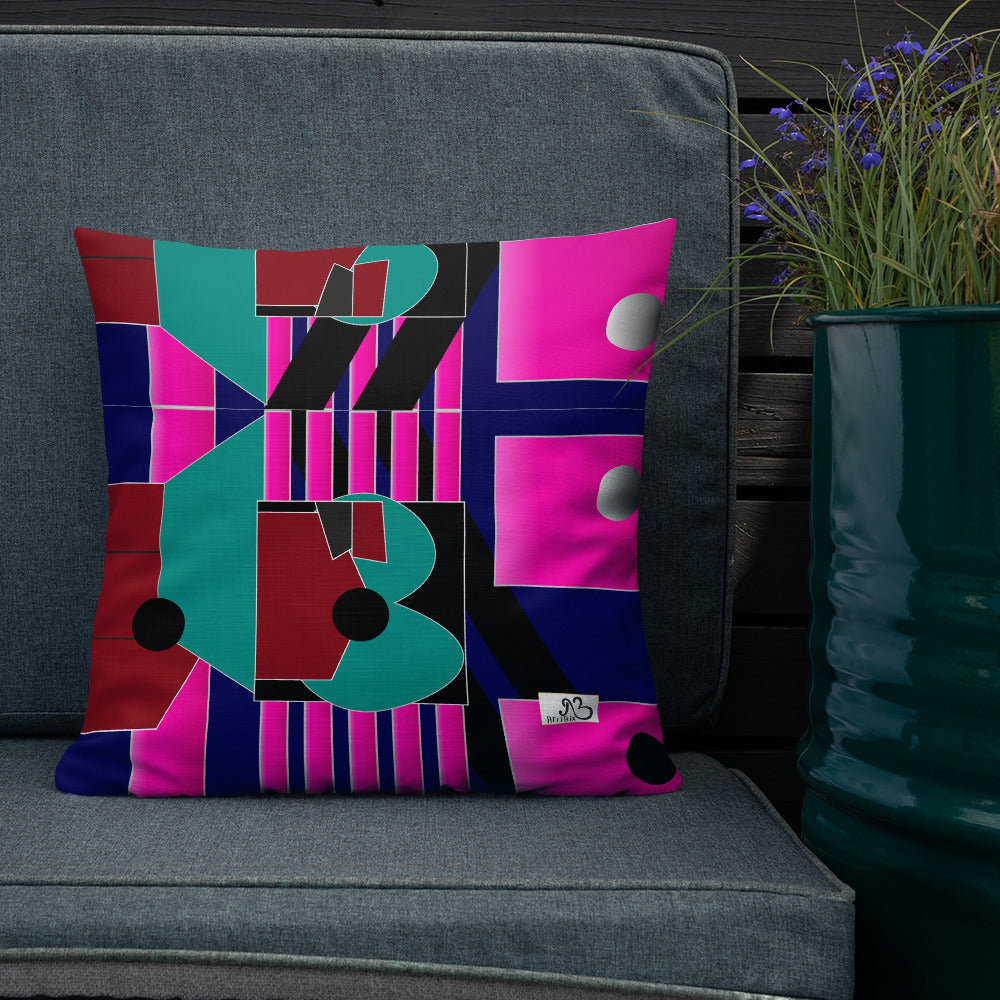 Gallery Print Premium Pillows - Plum