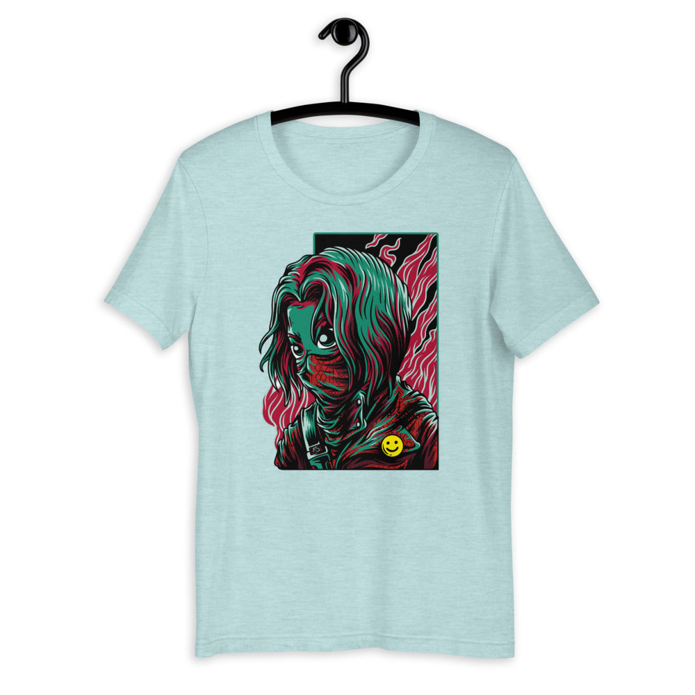 'Normalise This' Mask Graphic Short-Sleeve Unisex T-Shirt