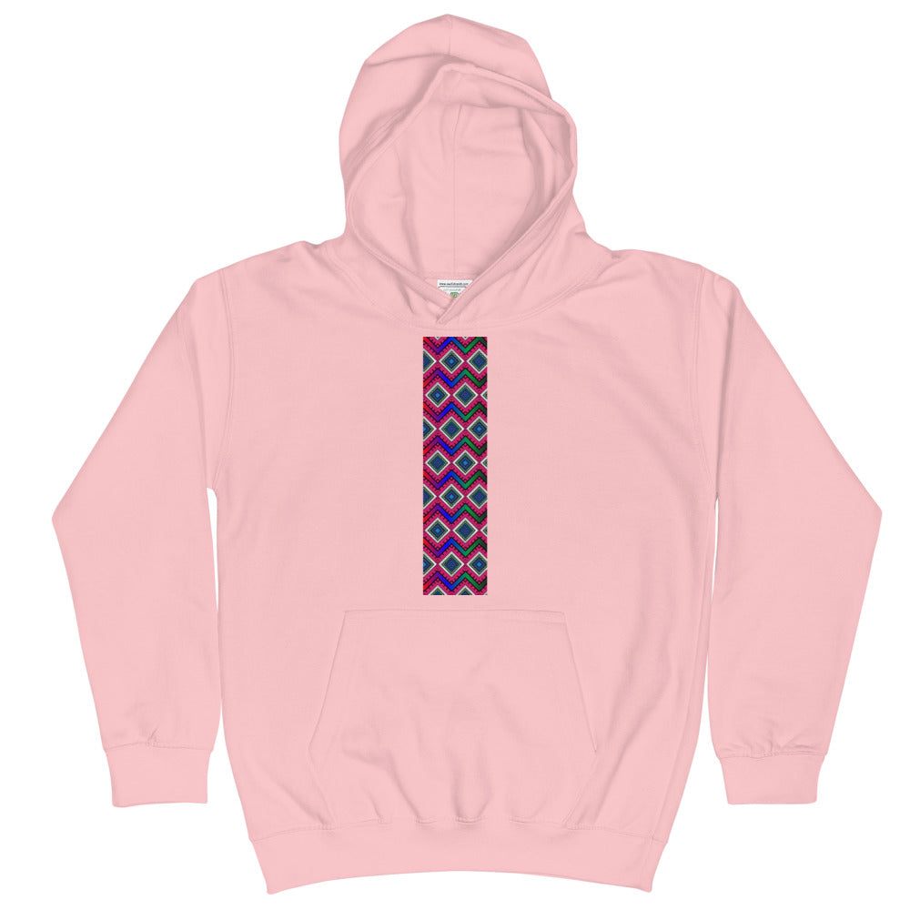 AfriBix Quad Print Unisex Kids Sweatshirt Hoodie