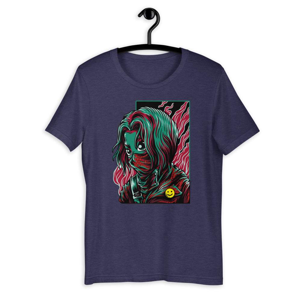 'Normalise This' Mask Graphic Short-Sleeve Unisex T-Shirt