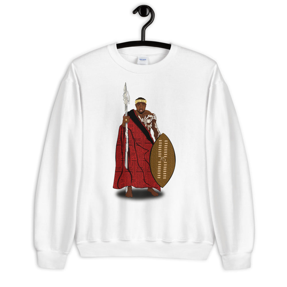 AfriBix Warrior African King Comfortable Unisex Sweatshirt