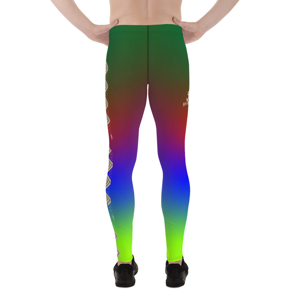 Multi Galaxy Men's Leggings