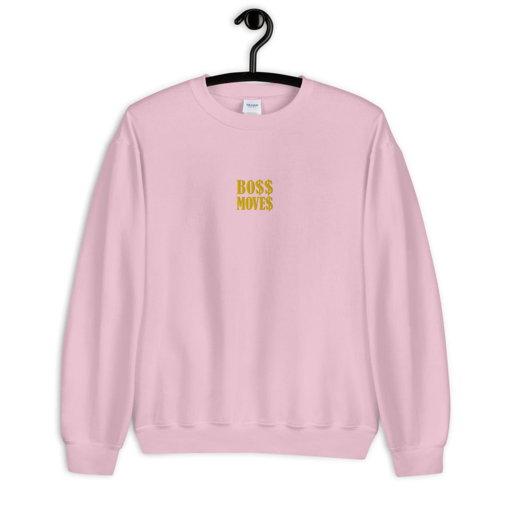 Boss Moves Embroidery Unisex Sweatshirt