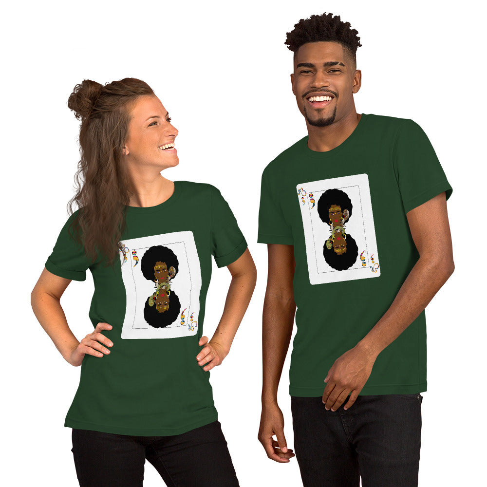 AfriBix Warrior Playing Card Unisex T-Shirt