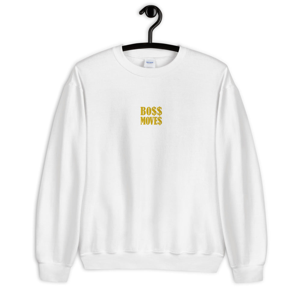 Boss Moves Embroidery Unisex Sweatshirt